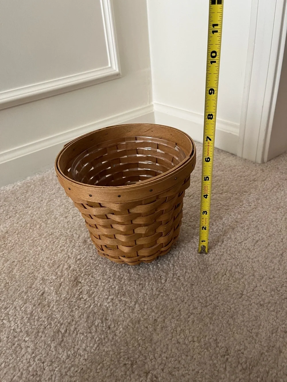 Lot of 3 Longaberger baskets from late 1990s to early 2000s.